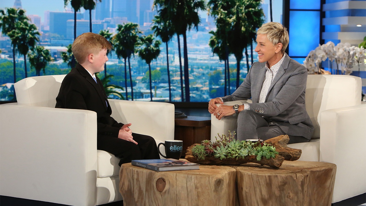 Ellen Meets a Wonderful Kid Inventor