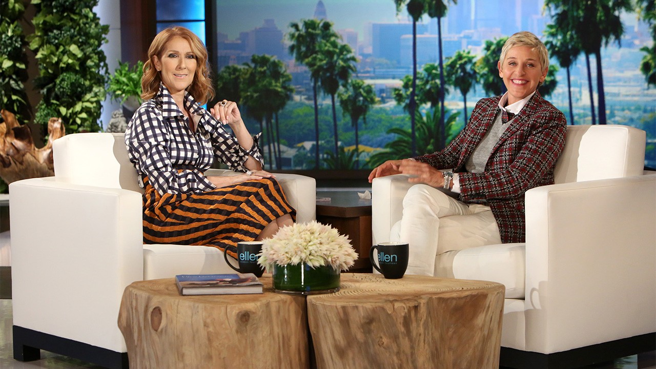 celine dion ellen show