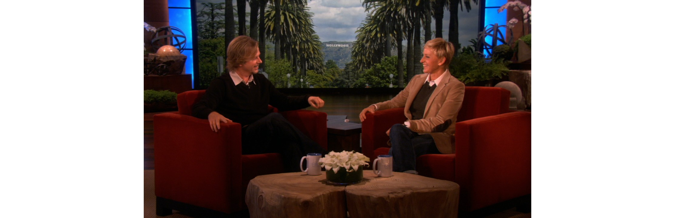 David Spade S Mom Wants To Use Ellen S Celebrity Connections