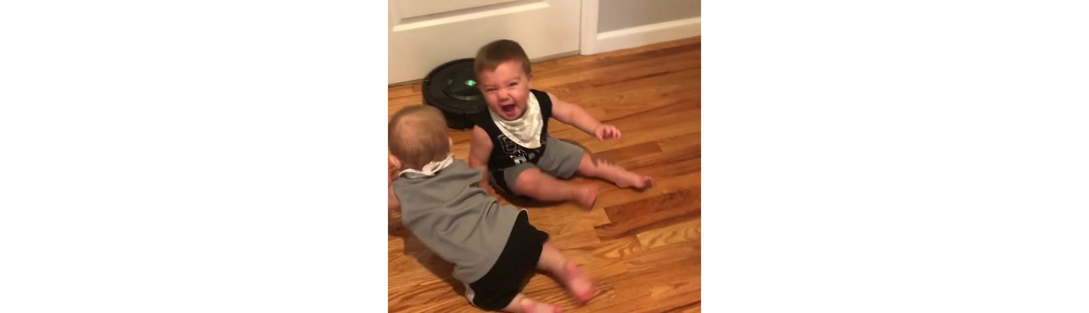 Babies Love The Roomba